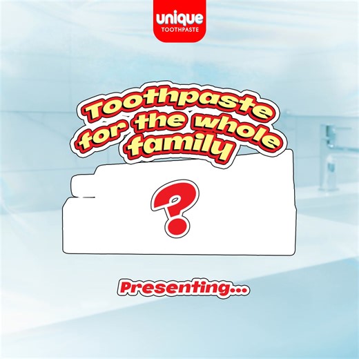 Para MAX protektado ang ngipin ng pamilya, dapat sa may maximum fluoride formula ka! 💯 Kaya naman make the switch to #UniqueToothpaste na! Buy now at the nearest grocery stores and supermarkets! 🛒 | Unique Toothpaste