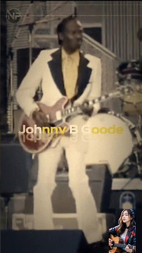 Johnny B Goode - Chuck Berry - Crazy Dance, #rocknrollmusic #lyrics #music #english