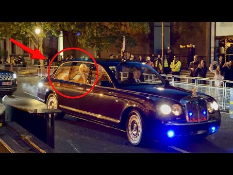 King Charles and Queen Camilla depart the Royal Albert Hall after The King’s Trust 50th Anniversary