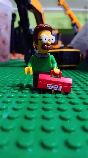 The Simpsons CMF Lego Minifigure Ned Flanders #shorts