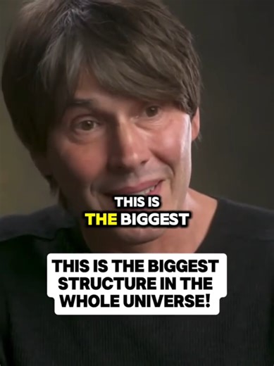 This Is The Biggest Structure In The Whole Universe! This video features an AI-generated voice for storytelling and educational purposes. It is not the real Brian Cox. #mindblown #science #viralvideos #space #universe