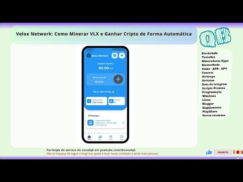 Velox Network: How to Mine VLX and Earn Rewards