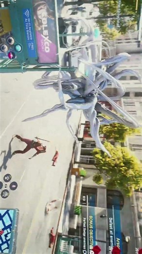 Playing spider man game in ps 5