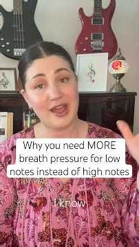 Low Notes Are HARDER Than High Notes (Here’s Why) #singingtips #learn #singer #vocalcoach