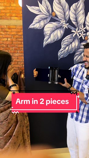 Amazing Magic Trick: Sawing Arm in Two Pieces!