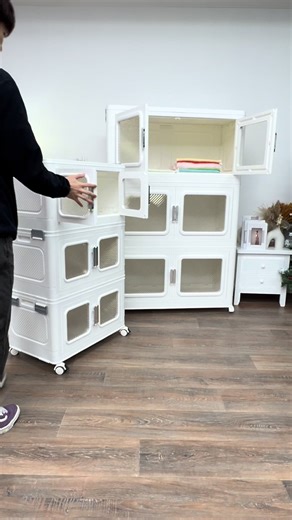 Tired of clutter? Take a look at Broview Storage Bins 🧩 Stackable, movable storage bins 🏠 Great for living spaces, kitchen & storage 📦 Durable tiers with plenty of space 🔧 Quick, tool-free setup 🛞 Easy-glide wheels #tiktokshopfinds #clutterfree #storage #organization #fyp