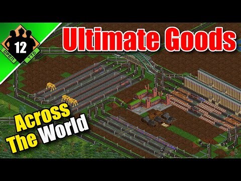 Dual Bidirectional Goods Across The World - OpenTTD Let's Play S12 #8