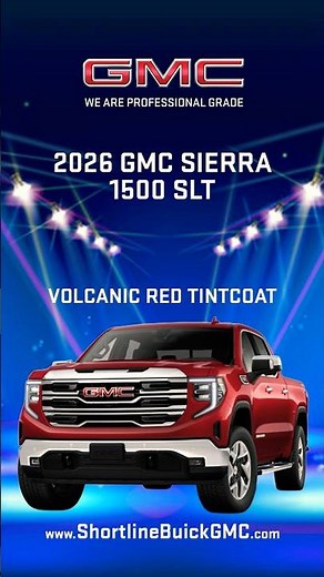 2026 GMC Sierra 1500 SLT (Color Spotlight) #gmc #gmcsierra #gmcsierra1500 #workandplay #trucks