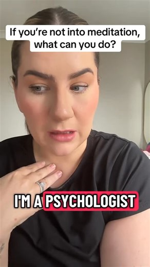 Unpacked Psychologist - Michelle on Instagram: "What if you don’t like meditation? Does that mean you can’t achieve calm or deal with your mental health? Not at all. Just like a computer freezing and rebooting. It’s important we reboot our brain. Find small moments of calm from the chaos. This can be achieved in our daily life. Silence during our morning coffee, listening to music driving to work, taking in the nature whilst walking, running, gym, sitting in silence. Simple life moments can be a