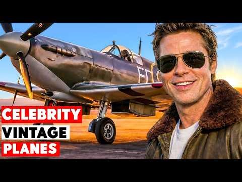 Top 10 Celebrities Who Own INSANE Vintage Planes