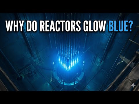 Why Do Nuclear Reactors Glow Blue? Cherenkov Radiation Explained