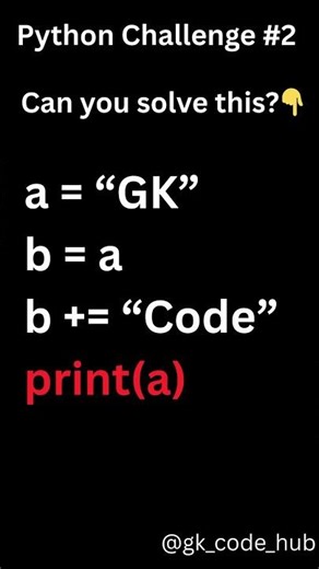 🧠 Python Challenge #2. #learncoding #python #codingchallenge
