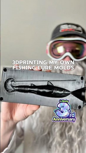 Making My Own Lures using meshy.ai and 3dprinting
