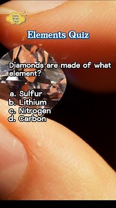 33K views · 1K reactions | Test your understanding of elements by taking this short quiz and seeing how many correct answers you can get out of four. #elements #science #knowledgeispower #learning #educate | Daily Brain Quiz | Facebook