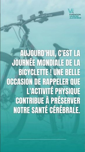 Journée mondiale de la bicyclette !