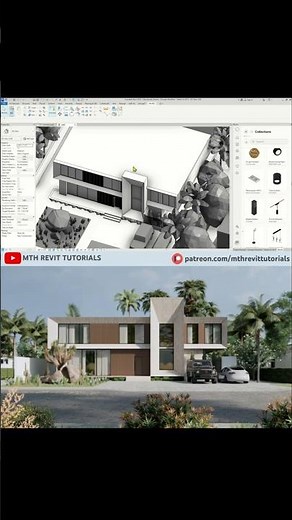 (Tutorial) Enscape + Revit Exterior Rendering #revit #enscape3d #render
