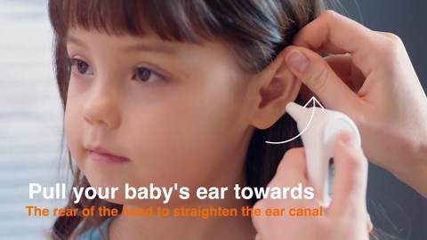 yuwell Digital Thermometer for Adults and Kids | Medical Graded Ear Thermometer, Baby and Kid Friendly | Measurement in Seconds, High Temperature Alert, Large Display, 7 Reading Storage