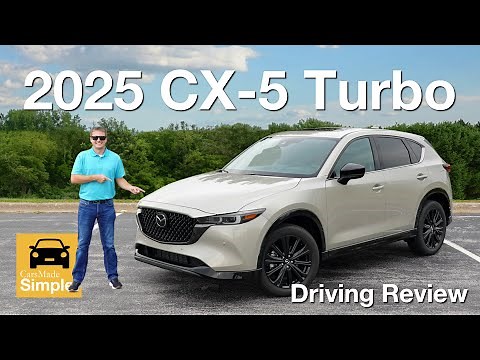 2025 Mazda CX-5 Turbo Premium Walkaround + Driving Review | Still Worthy?