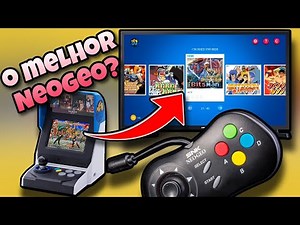 Neogeo Mini na TV com controle original! A melhor e mais barata forma de jogar os clássicos da SNK