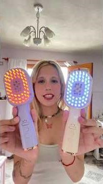 Cepillo Luz Led Roja y Azul Bella