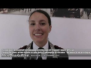È la prima donna a capo della Compagnia dei Carabinieri di Alcamo. Chiara Petrone si presenta