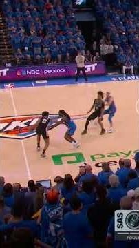 This Play Broke the Thunder #lukekornet #sanantoniospurs #victorwembanyama #nba