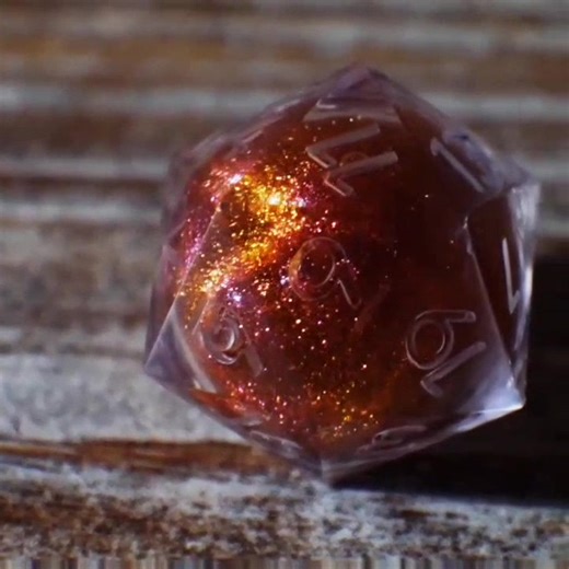 Creating Stunning Liquid Core Dice