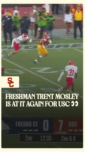 Trent Mosley breakout performance USC 2026 highlights
