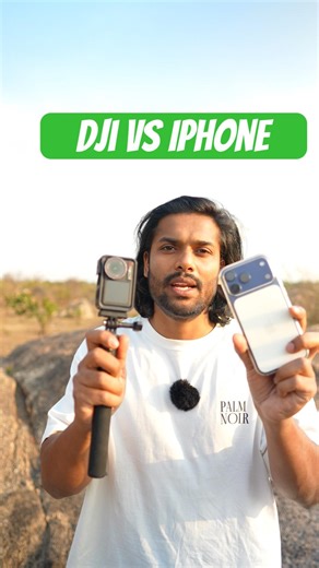 Iphone Vs Dji - The Ultimate Vlogging Camera #dji #iphone #camera
