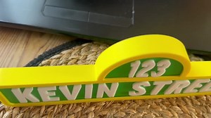 Personalized Sesame Street Style Name Sign: Kids Room Decor - Etsy