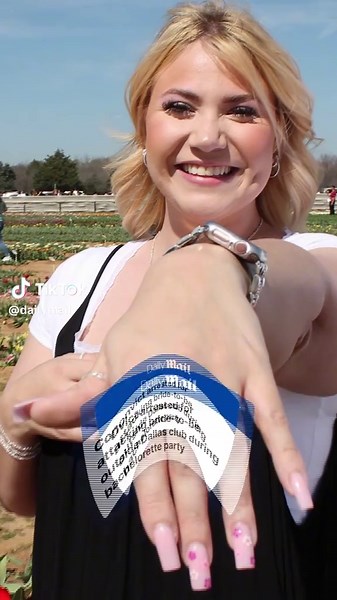 The man who attacked a bride-to-be outside of a Texas club during her bachelorette party has been arrested. Trevon Woodards, 27, was arrested on Friday after being accused of attacking 27-year-old Canada Rinaldi on March 22, four weeks before her wedding. Rinaldi, from Oklahoma, had been celebrating her bachelorette party in Dallas, but her night ended with a broken nose, three broken teeth, and eight stitches in her face. Woodards was recently granted parole, Fox 4 reported, and has a long crim