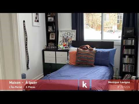 Maison L'Île-Perrot 1 990 $ mois À louer par Kangalou