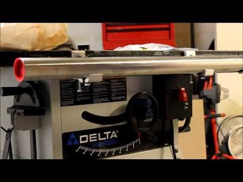Replacing a Table Saw Power Box and Switch. Rocket Launching With Every Cut!