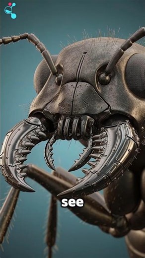Ants Look Like Alien Monsters Under a Microscope 🐜🔬