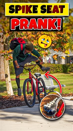 Jason Holden on Instagram: "Spike seat prank 😂 @stakeusa #prank #viral #comedy #instantkarma #funnypranks"