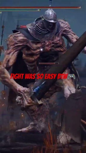 Elden Ring Giant is easy 😎 ‪@snowplaygod9941‬ ‪@theRadBrad‬ #eldenring #bossfight #darksouls