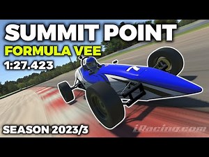 iRacing Summit Point Raceway Formula Vee - Guide Lap + Hot Lap + Setup + blap file - 1:27,423