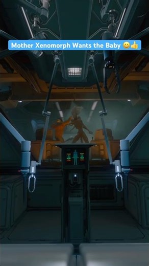 Mother Xenomorph Wants the Baby 😀👍 #alienrogueincursion