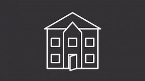 Mansion White Line Animation Residence Animated Stock Footage Video (100% Royalty-free) 3778324649 | Shutterstock