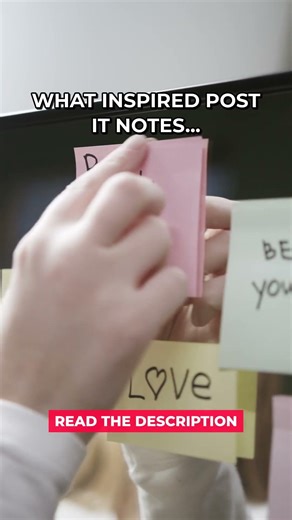 Post It Notes Invented Accidentally #Shorts