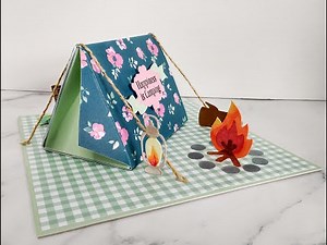 Tent Gift Box Die Set Tutorial | Simply Made Crafts