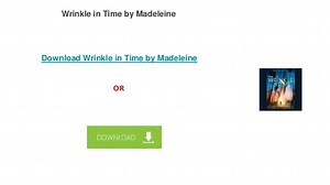 Wrinkle In Time Audiobook Free Download