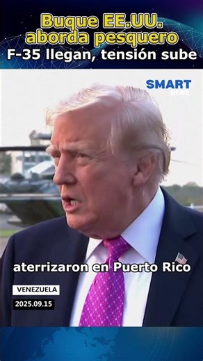 Destructor Estadounidense Inspecciona Barco Pesquero Venezolano; F-35 Desplegados en Puerto Rico