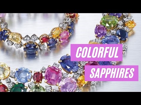 Sapphire Obsession: Explore the Hottest Colored Sapphire High Jewelry