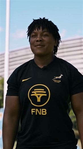 Our Springbok Women are taking on the world in 2025 🏆 And FNB is proudly bringing the players to you 💪🇿🇦 Babalwa Latsha. Power. Purpose. Pioneer. The first South African woman to turn pro overseas... and she’s just getting started. She brings the heat in the scrum and the heart on the field. A force of nature. A name written in history. She gets in the game by setting the standard and smashing through limits. This is our powerhouse. This is Babalwa. #KnowHerName #SpringbokWomen #BackTheBokke