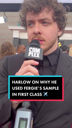 Jack Harlow on why he used Fergie’s “Glamorous” sample in “First Class” ✈️ #harlow #fergie #firstclass