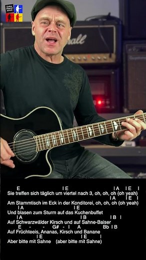 But please with cream Udo Jürgens guitar tutorial