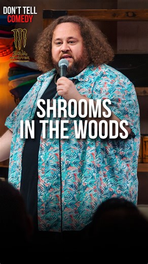 3.7M views · 159K reactions | "Shrooms in the Woods" : Jc Currais #donttellcomedy #jccurrais #javamonsterpartner #standupcomedy #standup #comedy #jokes #funny #shrooms #camping #camp | Don't Tell Comedy | Facebook