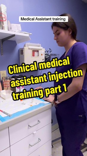 Medical Assistant Injection Training Role-Playing and Vitals Practice