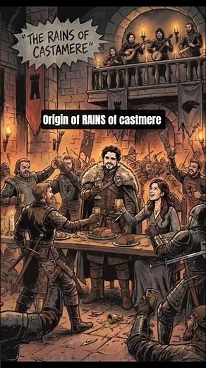 The Origin of The Rains of Castamere